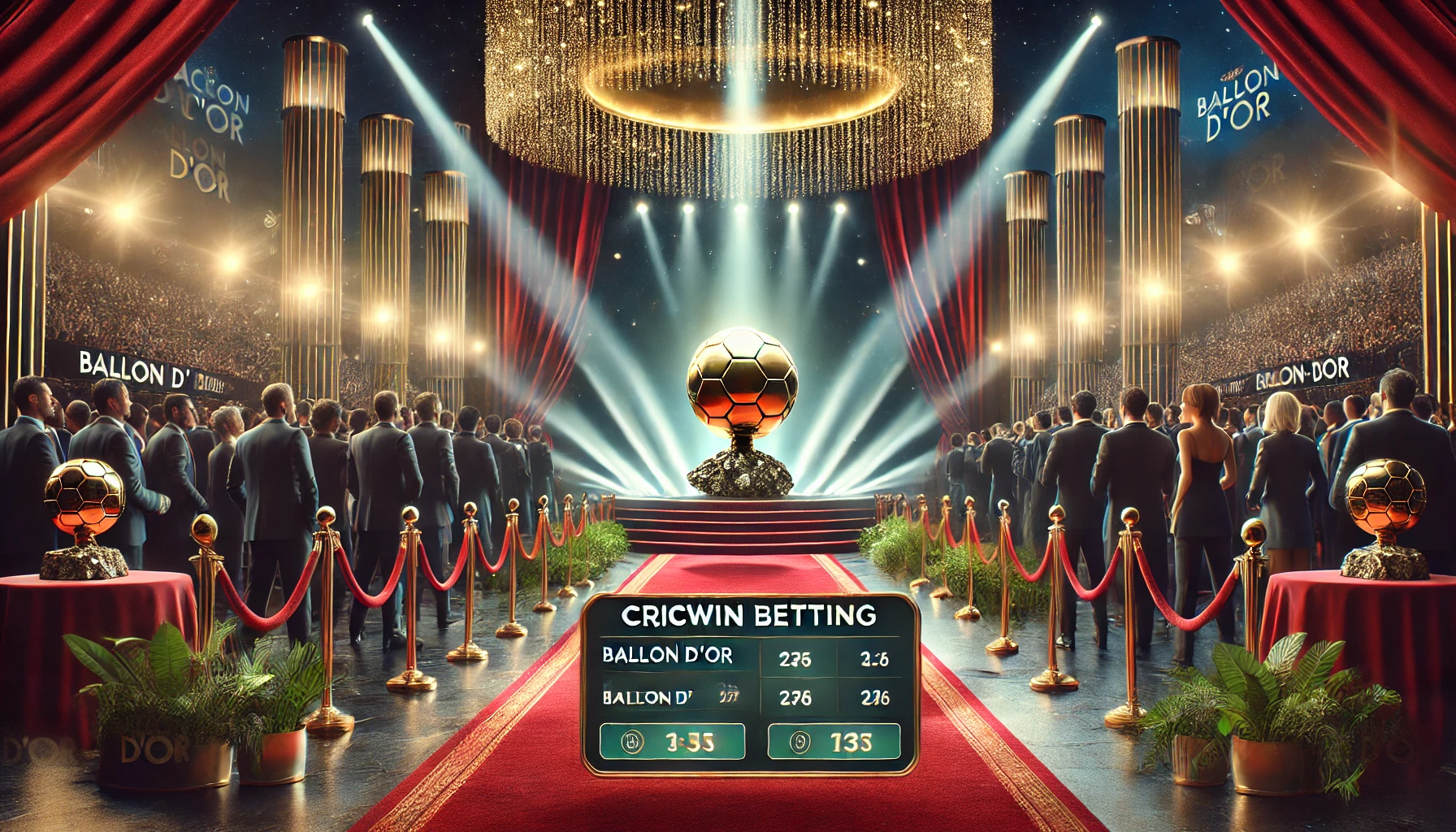 Cricwin betting on Ballon d'Or